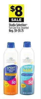 Dollar General Studio Selection Sun Care offer
