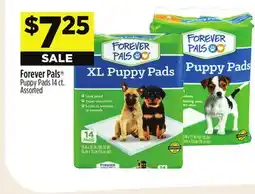 Dollar General Forever Pals Puppy Pads offer