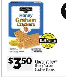 Dollar General Clover Valley Honey Graham Crackers offer