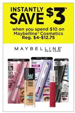 Dollar General Maybelline Cosmetics offer