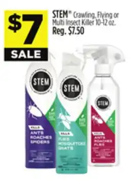 Dollar General STEM Crawling, Flying or Multi Insect Killer offer