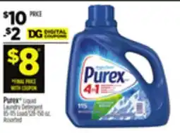 Dollar General Purex Liquid Laundry Detergent offer