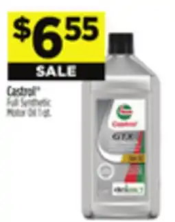Dollar General Castrol Full Synthetic Motor Oil offer