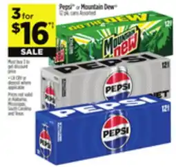 Dollar General Pepsi or Mountain Dew offer