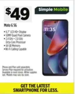 Dollar General Moto G offer