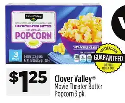 Dollar General Clover Valley Movie Theater Butter Popcorn offer