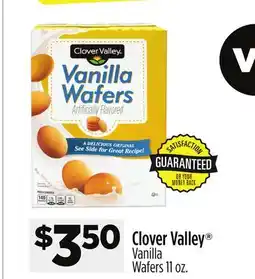 Dollar General Clover Valley Vanilla Wafers offer
