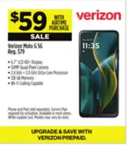 Dollar General Verizon Moto G offer