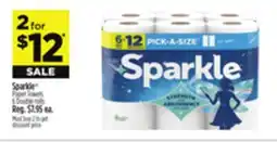 Dollar General Sparkle Paper Towels offer