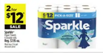 Dollar General Sparkle Paper Towels offer