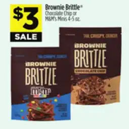 Dollar General Brownie Brittle Chocolate Chip or M & M' s Minis offer