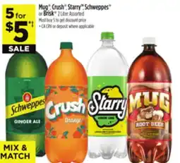 Dollar General Mug , Crush , Starry, Schweppes or Brisk offer