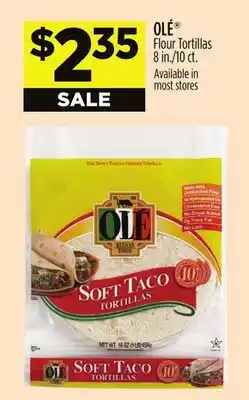 Dollar General OLÉ Flour Tortillas offer