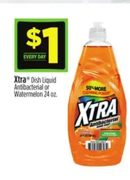 Dollar General Xtra Dish Liquid Antibacterial or Watermelon offer