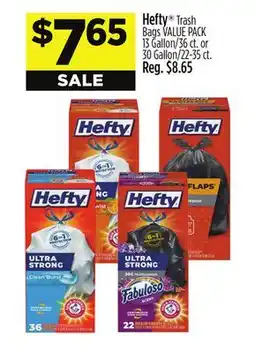Dollar General Hefty Trash Bags VALUE PACK offer