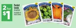 Dollar General Packet Seeds offer