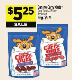 Dollar General Canine Carry Outs Dog Treats offer