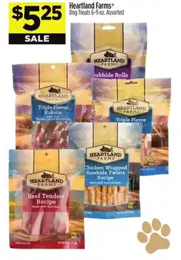Dollar General Heartland Farms Dog Treats offer