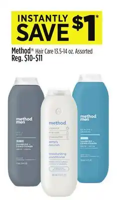 Dollar General Method Hair Care offer