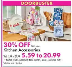 Boscov's Kitchen Accessories offer
