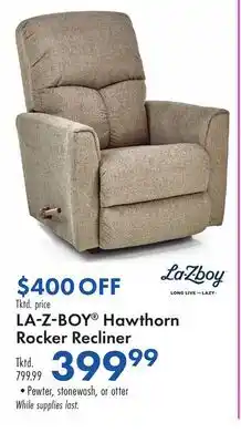 Boscov's LAZBOY Hawthorn Rocker Recliner offer