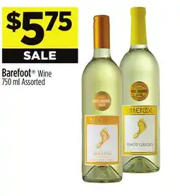 Dollar General Barefoot Wine offer