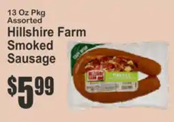 Key Food 13 Oz Pkg Assorted Hillshire Farm Smoked Sausage offer