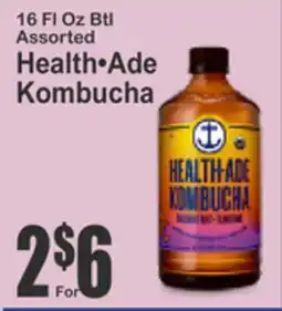 Key Food 16 FL Oz Btl Assorted Health•Ade Kombucha offer