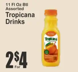 Key Food 11 FL Oz Btl Assorted Tropicana Drinks offer