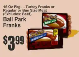 Key Food Ball Park Franks offer