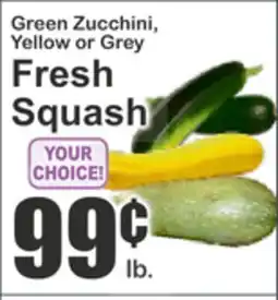 Key Food Green Zucchini, Yellow or Grey Fresh Squash offer