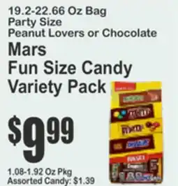 Key Food Mars Fun Size Candy Variety Pack offer