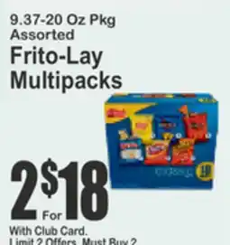 Key Food Frito-Lay Multipacks offer