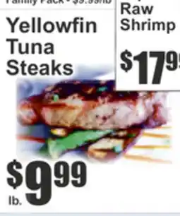 Key Food Yellowfin Tuna Steaks offer