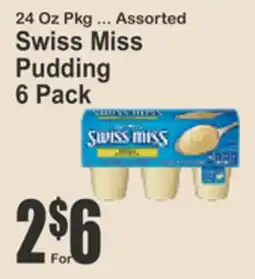 Key Food Swiss Miss Pudding offer