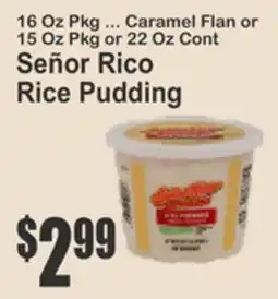 Key Food Señor Rico Rice Pudding offer