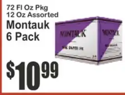 Key Food 72 Fl Oz Pkg 12 Oz Assorted Montauk offer