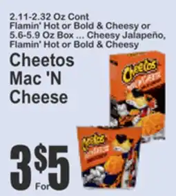 Key Food Cheetos Mac 'N Cheese offer