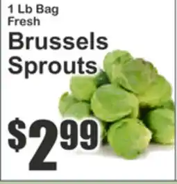 Key Food Brussels Sprouts offer