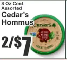 Key Food Cedar's Hommus offer