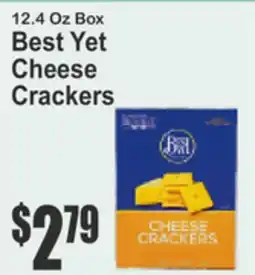 Key Food 12.4 Oz Box Best Yet Cheese Crackers offer