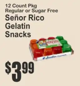 Key Food Señor Rico Gelatin Snacks offer