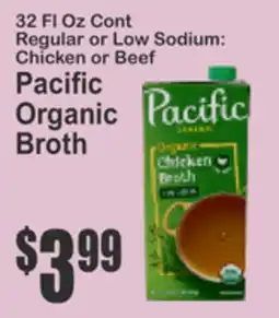 Key Food Pacific Organic Broth offer