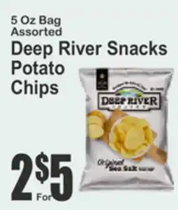 Key Food Deep River Snacks Potato Chips offer