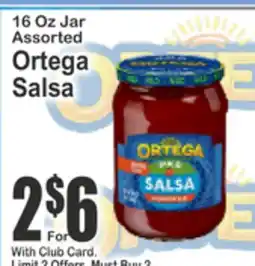Key Food Ortega Salsa offer