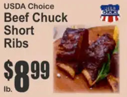 Key Food USDA Choice Beef Chuck Short Ribs offer
