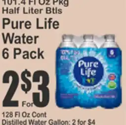 Key Food Pure Life Water offer