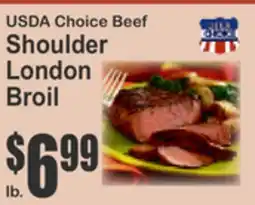 Key Food USDA Choice Beef Shoulder London Broil offer