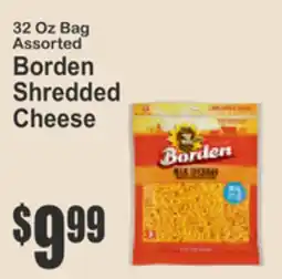 Key Food 32 Oz Bag Assorted Borden Shredded Cheese offer