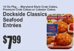 Key Food Dockside Classics Seafood Entrées offer